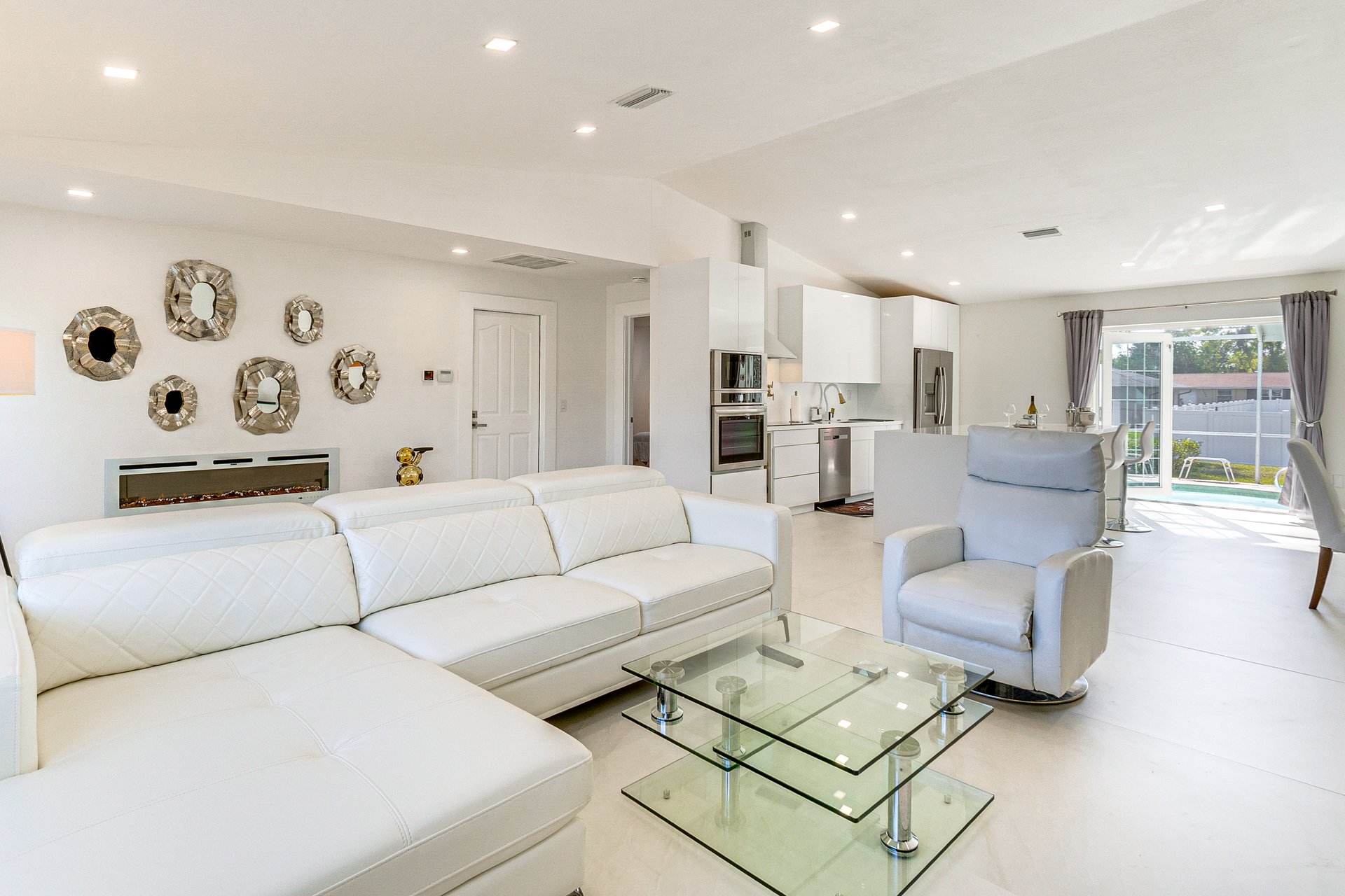 Modern Florida living room